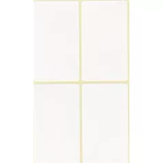 Etikett, 40x70 mm, 60 etikett/csomag