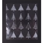 Celofán tasak, BOPP, 100x150 mm, karácsonyi mintás