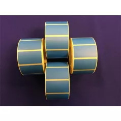 Etikett, thermo, 25x45 mm, 1000 etikett/tekercs, kék