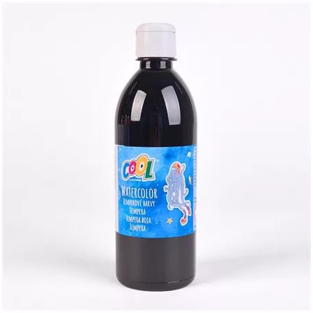 COOL BY VICTORIA Tempera, COOL BY VICTORIA, 500 ml, fekete