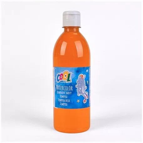 COOL BY VICTORIA Tempera, COOL BY VICTORIA, 500 ml, narancs