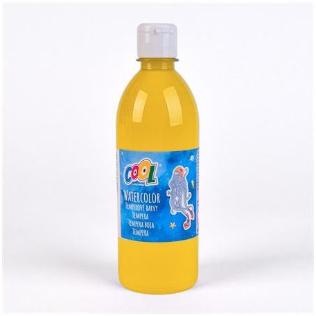 COOL BY VICTORIA Tempera, COOL BY VICTORIA, 500 ml, sárga