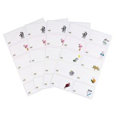 COOL BY VICTORIA Füzetcímke, 40 db, COOL BY VICTORIA