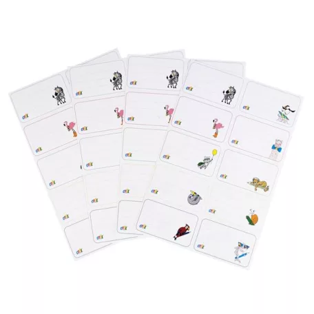 COOL BY VICTORIA Füzetcímke, 40 db, COOL BY VICTORIA