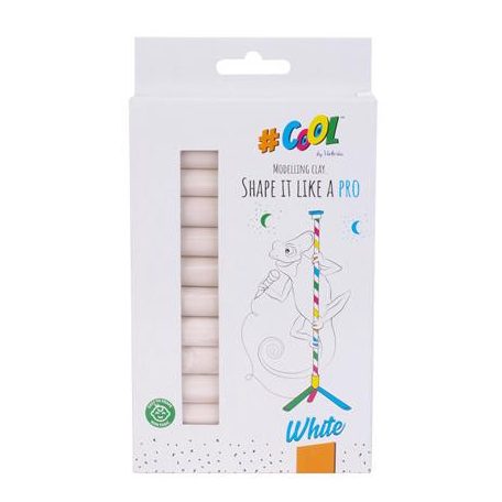 COOL BY VICTORIA Gyurma, natúr, 12 darabos, 200 g, COOL BY VICTORIA