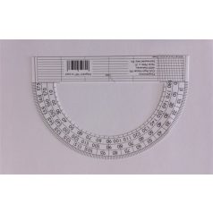 Szögmérő, papír, 180 fokos