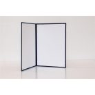 Oklevéltartó, A4, exkluzív, plüss, kék