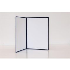 Oklevéltartó, A4, exkluzív, plüss, kék