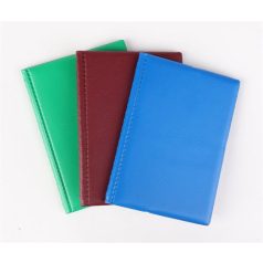   Igazolványtartó, álló, 10 betét lappal, PVC, "Bővített személyi", női