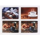 Diák- és igazolványtartó, fekvő, 6 betét lappal, mintás PVC, "Többlapos", általános