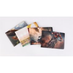   Diák- és igazolványtartó, fekvő, 6 betét lappal, mintás PVC, "Többlapos", fiú