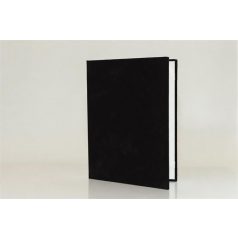   Oklevéltartó, A5, exkluzív, plüss, 2 db A5 oklevélhez, fekete
