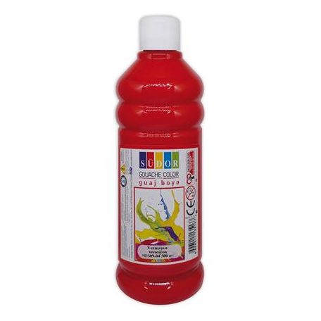 SUDOR Tempera, 500 ml, Südor, piros
