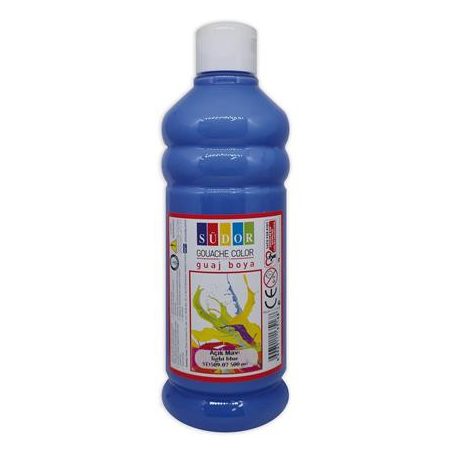 SUDOR Tempera, 500 ml, Südor, világoskék