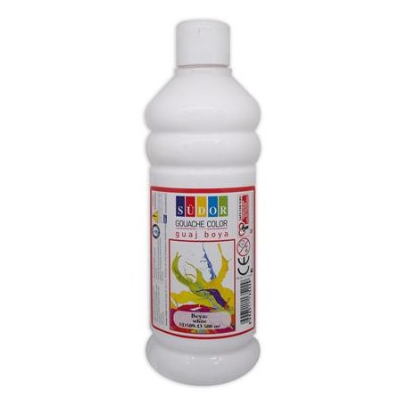 SUDOR Tempera, 500 ml, Südor, fehér