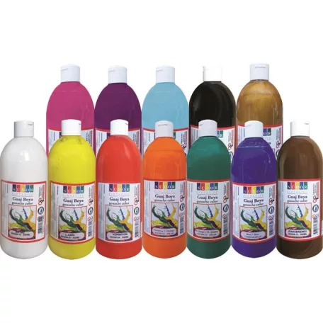 SUDOR Tempera, 500 ml, Südor, fekete