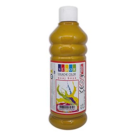 SUDOR Tempera, 500 ml, Südor, metál arany
