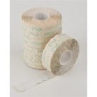 METO Árazógépszalag, 22x12 mm, METO, fehér