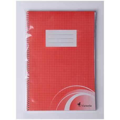 COOL BY VICTORIA Spirálfüzetborító, A4, PVC, 90 mikronos, víztiszta, COOL BY VICTORIA