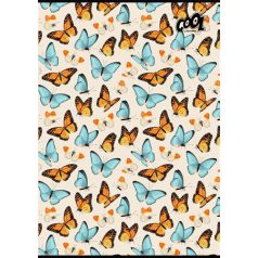   COOL BY VICTORIA Füzet, tűzött, A4, sima, 80 lap, COOL BY VICTORIA "Ornamentica"