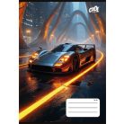 COOL BY VICTORIA Füzet, tűzött, A5, vonalas, 32 lap, 2. osztály, COOL BY VICTORIA "Future Cars", "16-32"