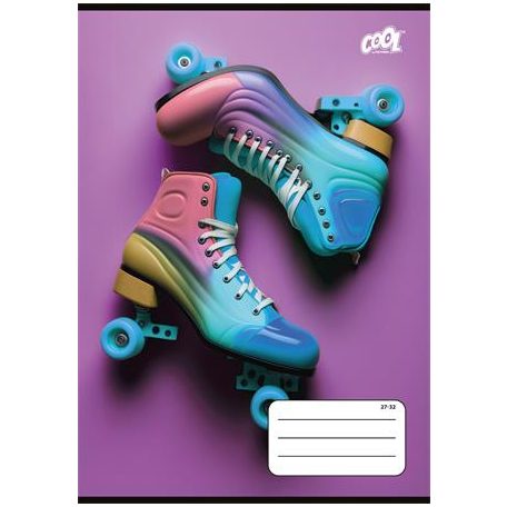 COOL BY VICTORIA Füzet, tűzött, A5, kockás, 32 lap, COOL BY VICTORIA "Pop Stars", "27-32"