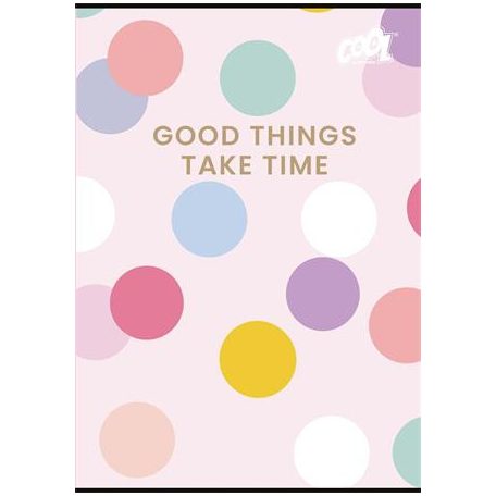 COOL BY VICTORIA Füzet, tűzött, A4, vonalas, 32 lap, COOL BY VICTORIA "Positive Mind", "81-32"