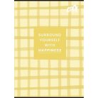 COOL BY VICTORIA Füzet, tűzött, A4, vonalas, 32 lap, COOL BY VICTORIA "Positive Mind", "81-32"