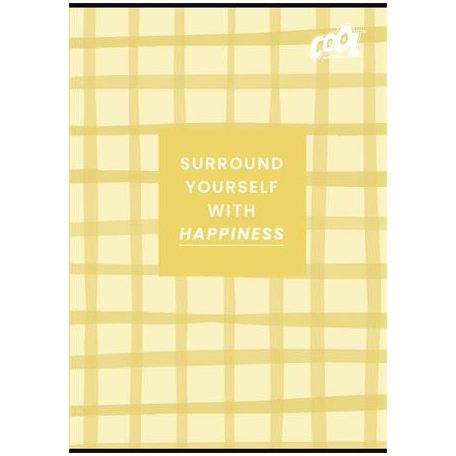 COOL BY VICTORIA Füzet, tűzött, A4, vonalas, 32 lap, COOL BY VICTORIA "Positive Mind", "81-32"