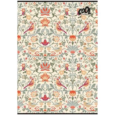 COOL BY VICTORIA Füzet, tűzött, A4, vonalas, 80 lap, COOL BY VICTORIA "Timeless Nature"