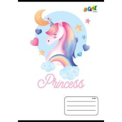   COOL BY VICTORIA Füzet, tűzött, A5, vonalas, 32 lap, 1. osztály, COOL BY VICTORIA, "Princess", "14-32"