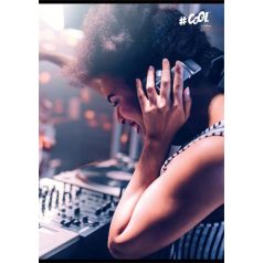   COOL BY VICTORIA Füzet, tűzött, A5, kockás, 96 lap, COOL BY VICTORIA, "DJ"