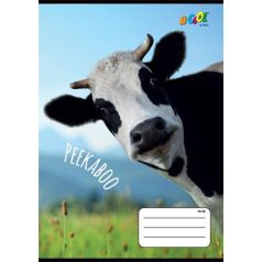   COOL BY VICTORIA Füzet, tűzött, A5, vonalas, 32 lap, 2. osztály, COOL BY VICTORIA, "Peekaboo", "16-32"