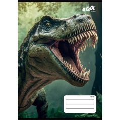   COOL BY VICTORIA Füzet, tűzött, A5, vonalas, 32 lap, 3. osztály, COOL BY VICTORIA, "Jurassic", "12-32"
