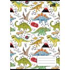 COOL BY VICTORIA Füzet, tűzött, A5, vonalas, 32 lap, 1. osztály, COOL BY VICTORIA "Dinosaurus world", "14-32"