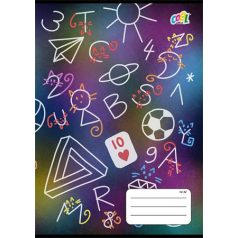   COOL BY VICTORIA Füzet, tűzött, A5, vonalas, 32 lap, 3. osztály, COOL BY VICTORIA "SzívTíz", "12-32"