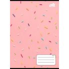 COOL BY VICTORIA Füzet, tűzött, A5, vonalas, 32 lap, 4-8. osztály, COOL BY VICTORIA "Sweet pink", "21-32"