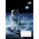 COOL BY VICTORIA Füzet, tűzött, A5, kockás, 32 lap, COOL BY VICTORIA "Man on the Moon", "27-32"