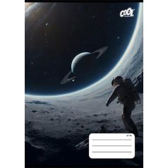   COOL BY VICTORIA Füzet, tűzött, A5, kockás, 32 lap, COOL BY VICTORIA "Man on the Moon", "27-32"