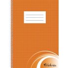 VICTORIA PAPER Spirálfüzet, A4, francia kockás, 70 lap, VICTORIA PAPER