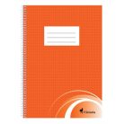 VICTORIA PAPER Spirálfüzet, A4, francia kockás, 70 lap, VICTORIA PAPER