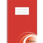 VICTORIA PAPER Spirálfüzet, A4, kockás, 70 lap, VICTORIA PAPER