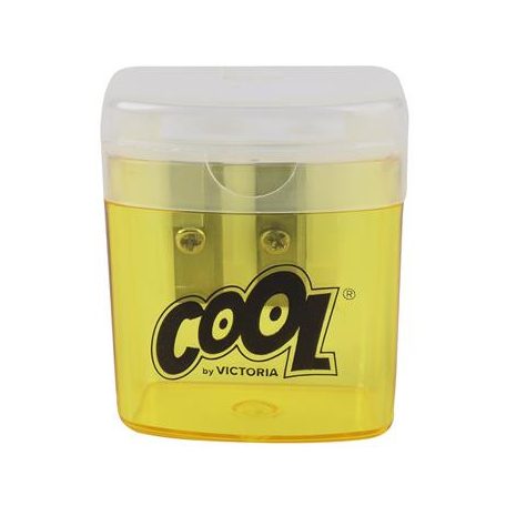 COOL BY VICTORIA Hegyező, kétlyukú, tartályos, COOL BY VICTORIA, vegyes színek