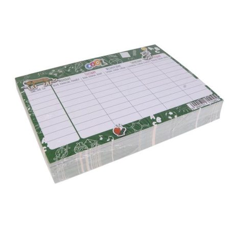 COOL BY VICTORIA Órarend, A5, kétoldalas, COOL BY VICTORIA