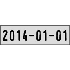 TRODAT Dátumbélyegző, TRODAT "4810 ISO"