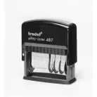 TRODAT Dátum- és szövegbélyegző, 12 féle szöveggel, TRODAT "4817"