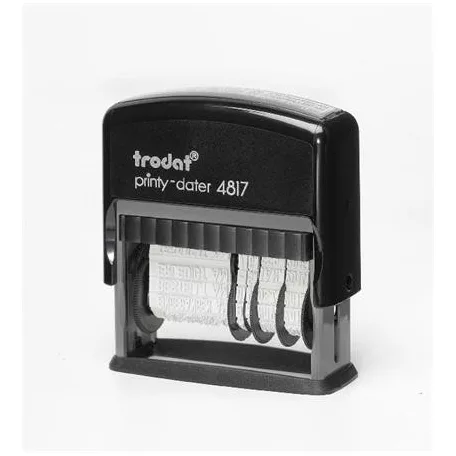TRODAT Dátum- és szövegbélyegző, 12 féle szöveggel, TRODAT "4817"