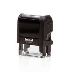   TRODAT Bélyegző, TRODAT "Printy 4912", fekete ház, kék párnával