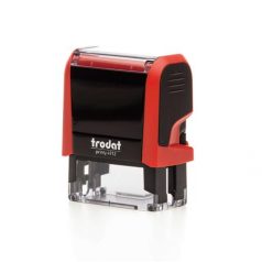   TRODAT Bélyegző, TRODAT "Printy 4912", piros ház, fekete párnával