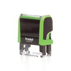   TRODAT Bélyegző, TRODAT "Printy 4912", világoszöld ház, fekete párnával